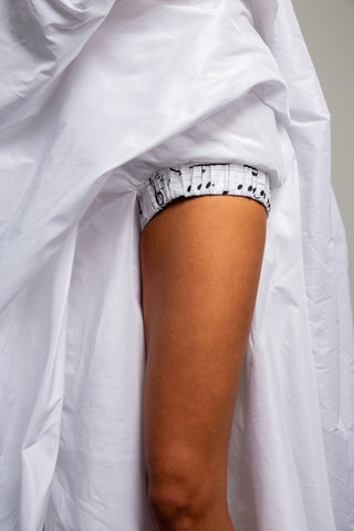 Corseted Maxi Dress - Djendeli - California Dress - Dresses - White - Polyester Taffeta