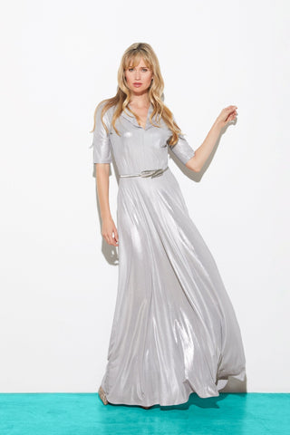 Djendeli - Namiba Dress - Dresses - XS - Silver