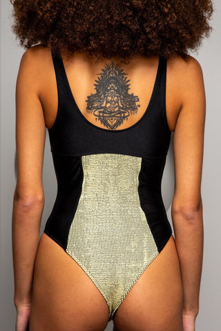 Djendeli - Proud Mary Bodysuit - Bodysuits - Black/Ivory - XS