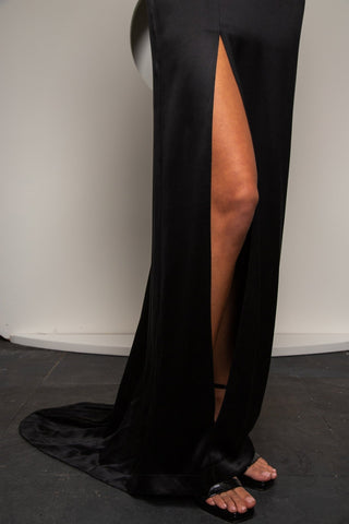 Djendeli - Soleil D'Egypt Dress - Dresses - Black - Silk